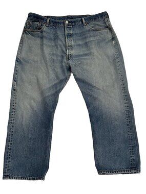 Vintage Y2K Levi's 501XX Distressed Denim Jeans Button Fly Mens Size 44x27 Egypt